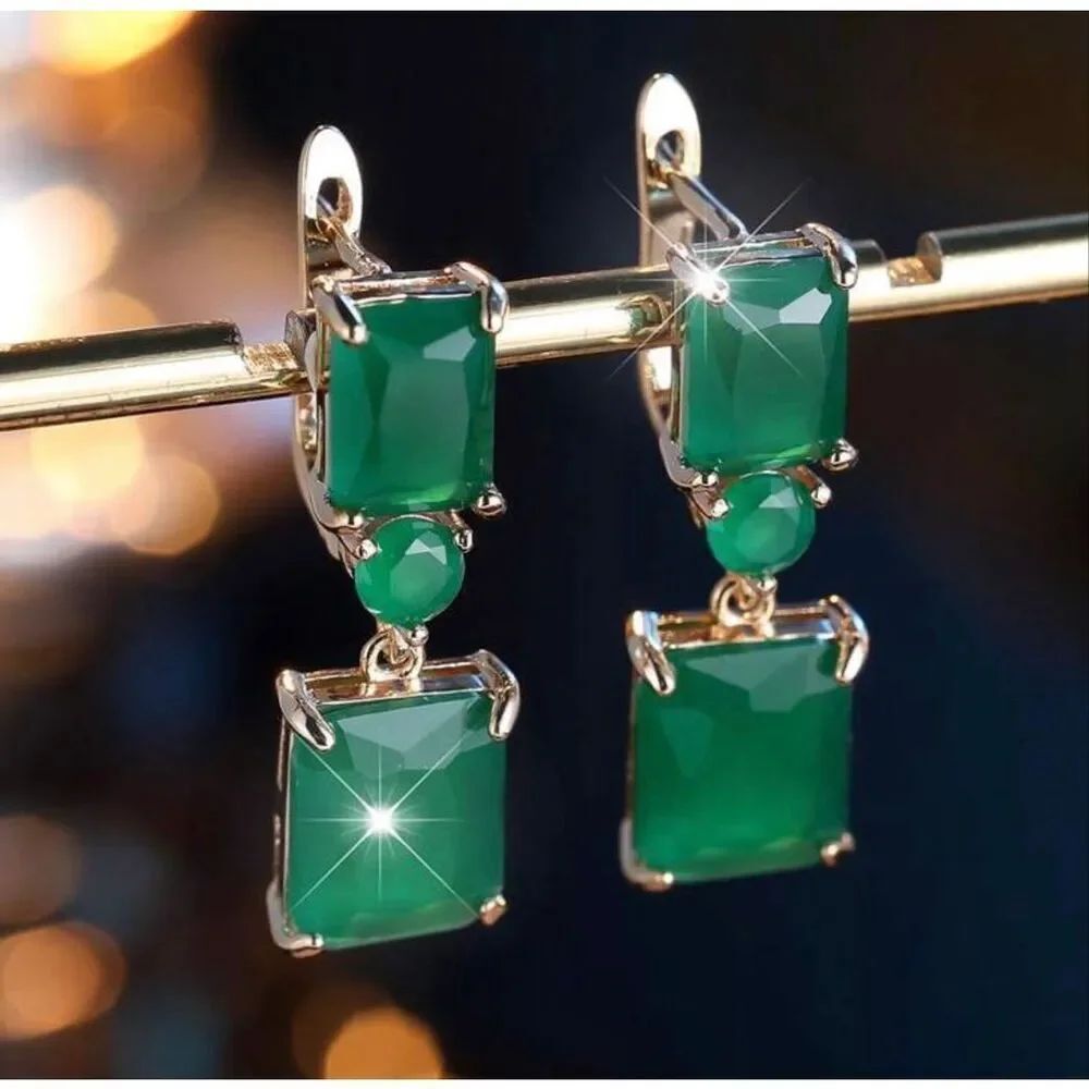 Emerald Earrings